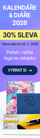 Kalendáře a diáře 2026 - sleva 30 % (do 20. 2.)
