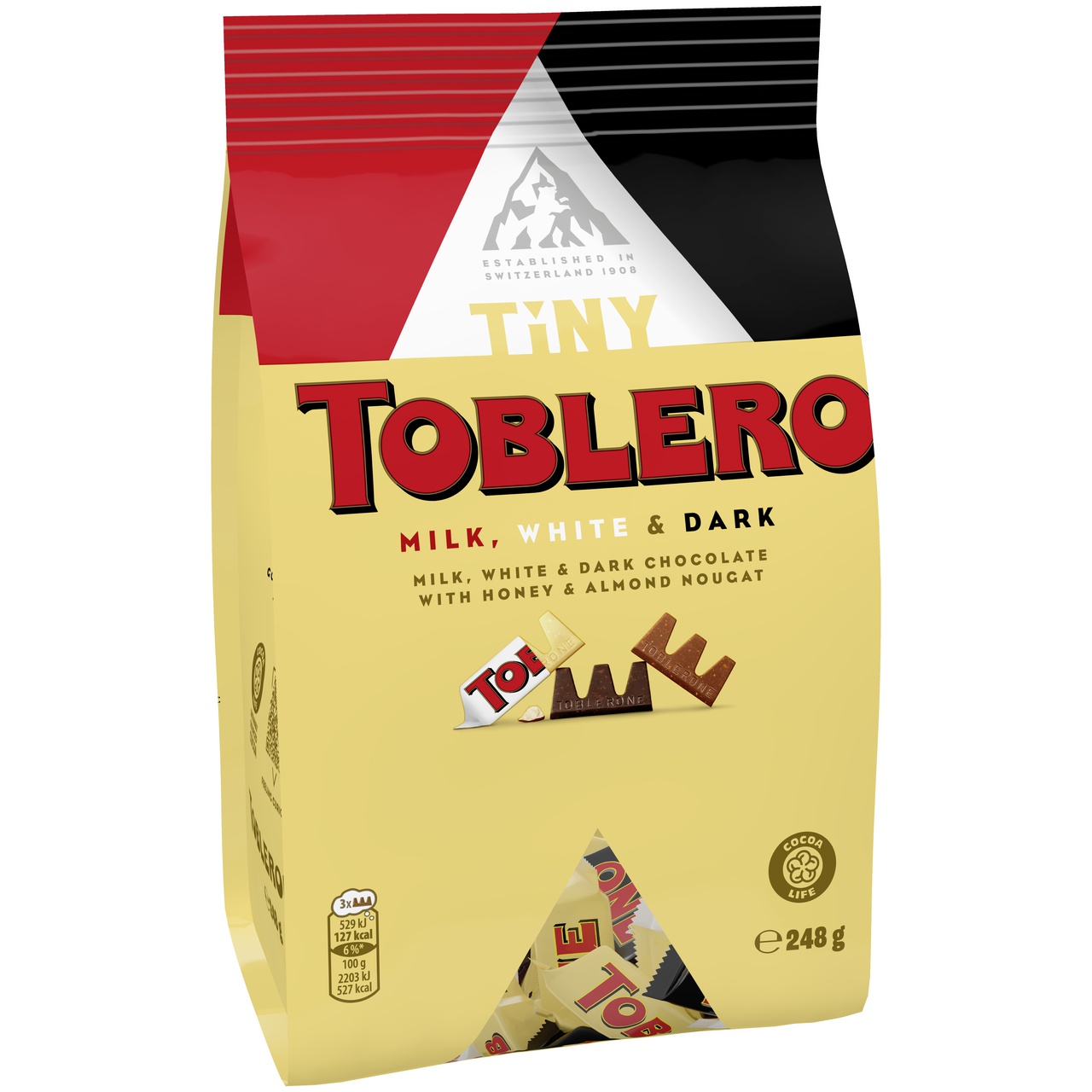 Čokoláda TOBLERONE TINY, 200g / 248g