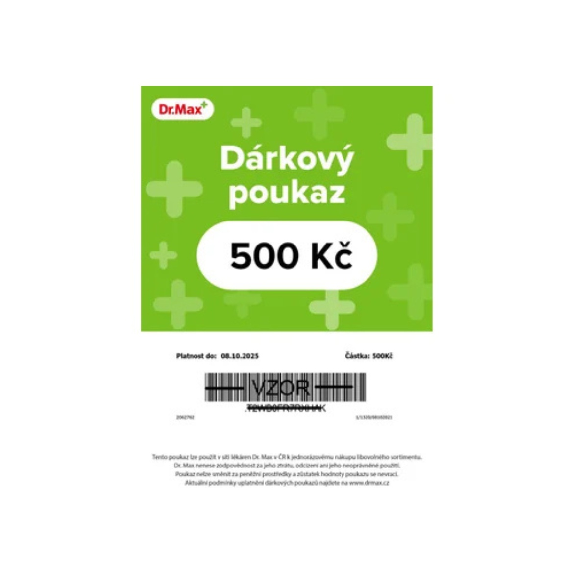 Poukaz Dr. Max 500 Kč
