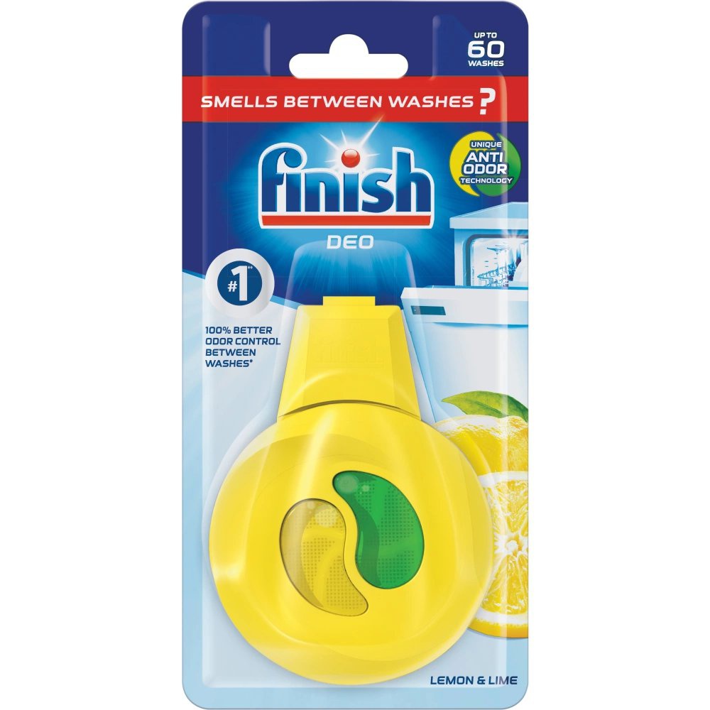 Osvěžovač do myčky Finish, citrón, limetka