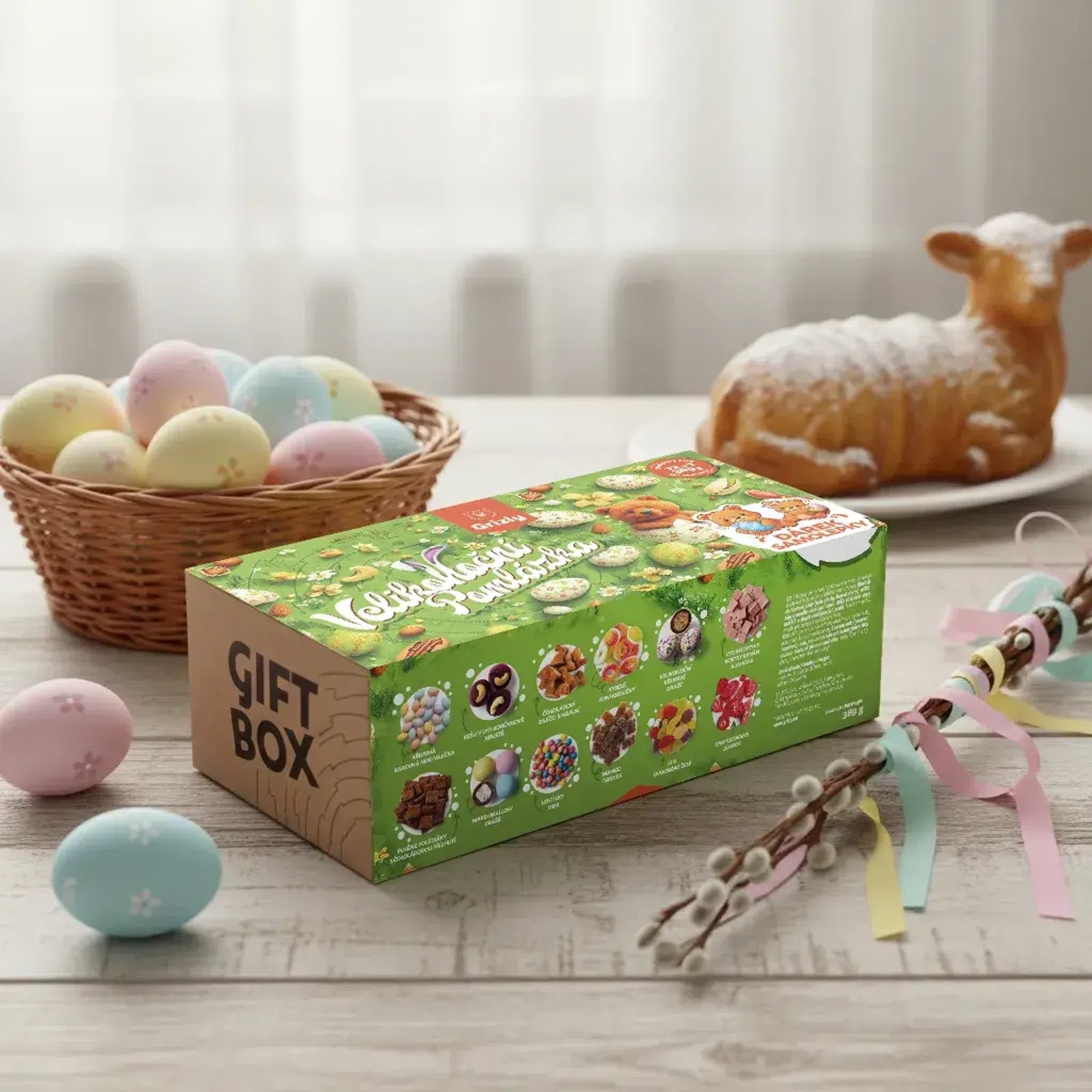 Velikonoční pomlázka Grizzly, 389 g