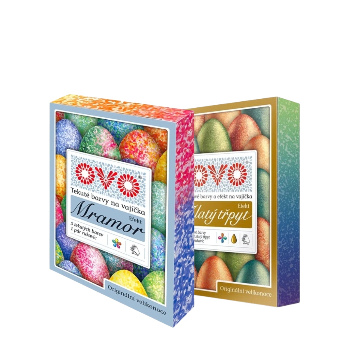 OVO gelové barvy, mix druhů, 5 x 5 ml