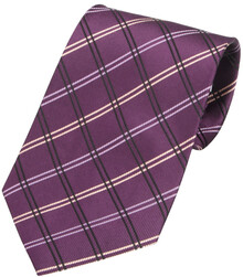 Kravata Tienamic, tmav� fialov�