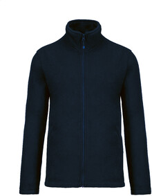 Celoprop�nac� fleecov� bunda KA911, tmav� modr�