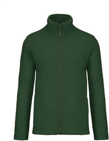 Celoprop�nac� fleecov� bunda KA911, zelen�