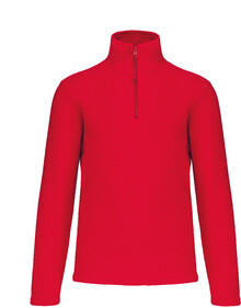 Kr�tk� fleecov� bunda na zip KA912, �erven�