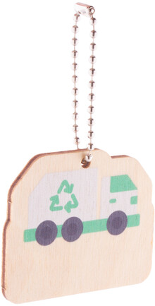 P��v�ek na kl��e, popel��sk� auto EcoRing, p��rodn�