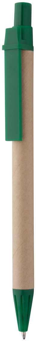 Kuli�kov� pero Karta, p��rodn�, zelen�