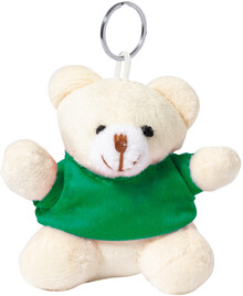 P��v�sek na kl��e s ply�ov�m medv�dkem Keyted, zelen�