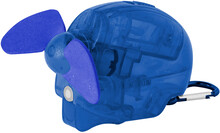 V�tr�k se sprejem na vodu Rapos, modr�