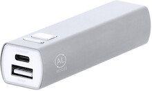 Power banka RaluBase, stbrn