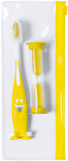 Sada na �i�t�n� zub� Toothie, �lut�