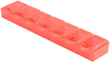 Box na pilulky Sepill, �erven�