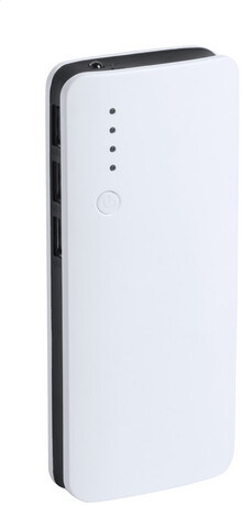 Power banka Tenak, �ern�, b�l�