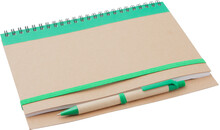 Blok Platanus A5, zelen�, p��rodn�