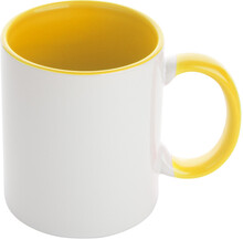 Hrnek na sublimaci InnoColour, �lut�, b�l�