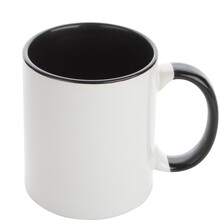 Hrnek na sublimaci InnoColour, �ern�, b�l�