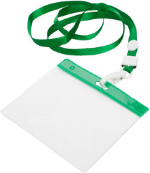 Lanyard Ballek, zelen�, pr�hledn�
