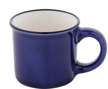 Mini vintage hrnek Woodstock Mini, modr�