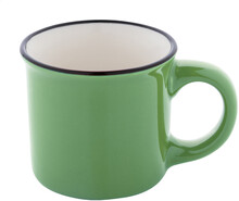 Mini vintage hrnek Woodstock Mini, limetkov� zelen�