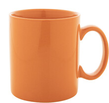 Barevn� keramick� hrnek Kolomu, oran�ov�