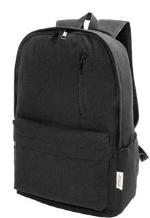 Batoh z recyklovan�ho pl�tna Recabak, �ern�