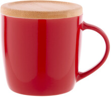 Hrnek Hemera Plus, �erven�, b�l�