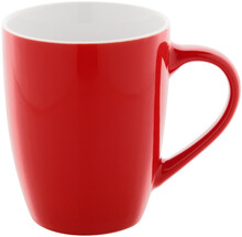 Hrnek Gaia, �erven�, b�l�