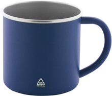 Hrnek z recyklovan� nerezov� oceli Hossa, modr�