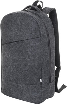 RPET plst�n� batoh Refelt Back, tmav� �ed�