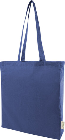 N�kupn� ta�ka z recyklovan� bavlny Guspex Hue, modr�