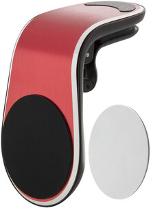 Stoj�nek na mobil do auta Magvent, �erven�