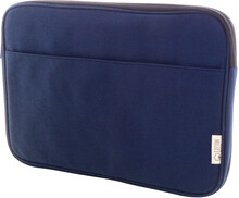 Ta�ka na notebook z recyklovan� pl�tno Rebyss Comp, tmav� modr�