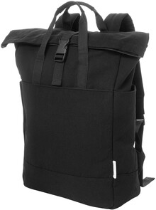 Batoh z recyklovan� pl�tno Rebyss Roll, �ern�