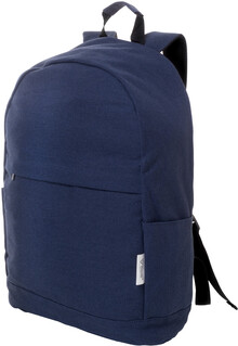 Batoh z recyklovan� pl�tno Rebyss Back, tmav� modr�
