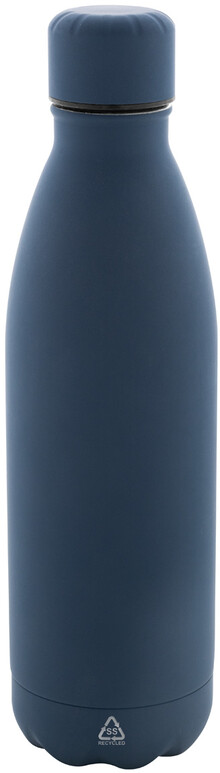 L�hev z recyklovan� nerezov� oceli Refill Soft, tmav� modr�