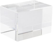 Sklen�n� t��tko, vhodn� pro 3d laser Macon, pr�hledn�