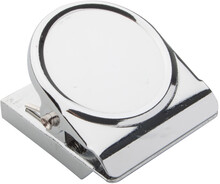 Magnet na lednici a klip MagNote, st��brn�