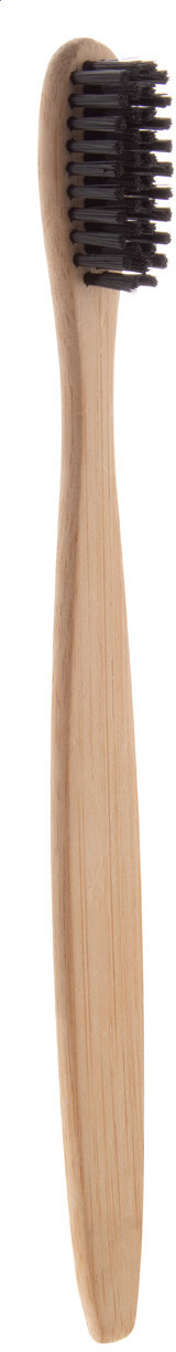 Bambusov� kart��ek na zuby Boohoo, �ern�, p��rodn�