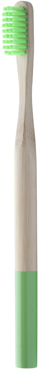 Bambusov� kart��ek na zuby ColoBoo, zelen�, p��rodn�