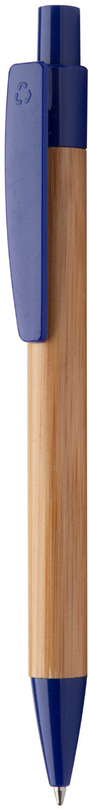 Bambusov� kuli�kov� pero Colothic, modr�, p��rodn�