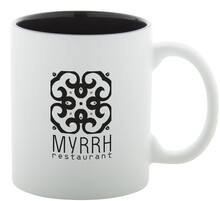 Hrnek Revery, �ern�, b�l�