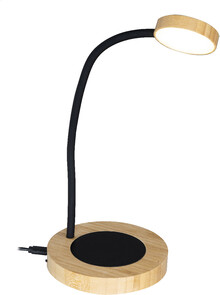 Stoln� lampa s oh��va�em hrnk� SipLight, p��rodn�, �ern�