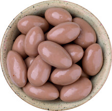 Mandle v karamelov� �okol�d� s mo�skou sol� 100 g