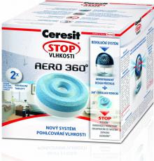 Pohlcova� vlhkosti Ceresit, Aero 360�, n�hradn� n�pl� 2x450 g