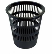 Odpadkov� ko� Donau 16 l, plastov� s d�rov�n�m, �ern�