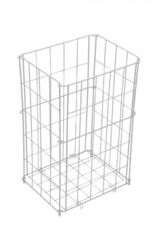 Dr�t�n� odpadkov� ko� 50 l, skl�dac�, b�l�