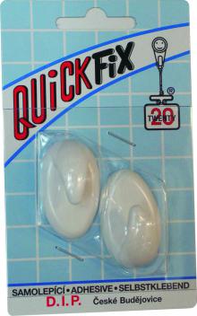 Hek samolepc Quick fix, bl, 2 ks