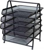 Kancel��sk� z�suvka p�tibox dr�t�n�, �ern�