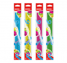 PRAV�TKO OHEBN� FLEXIBILN� 30cm, mix barev